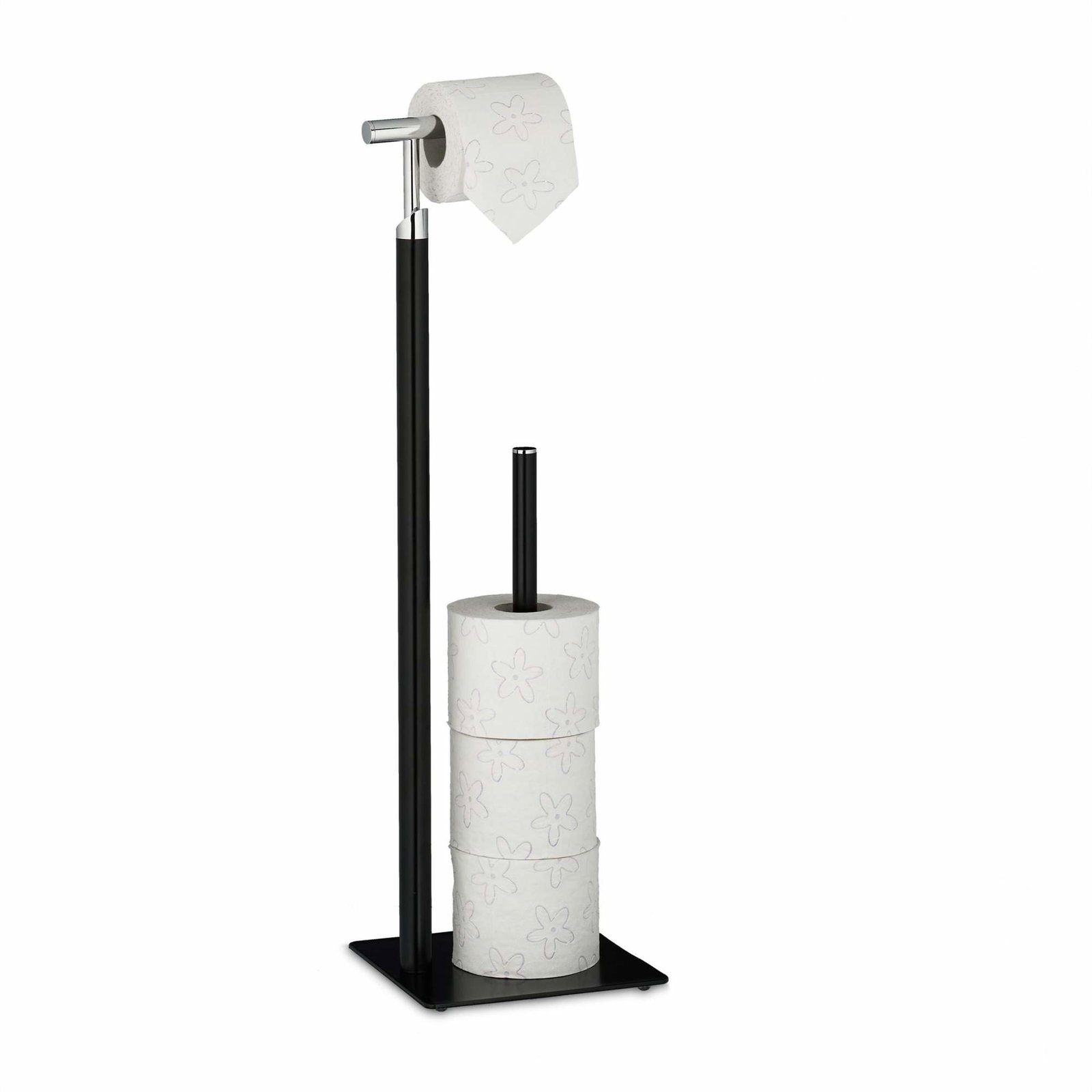 Sort toalettpapirholder