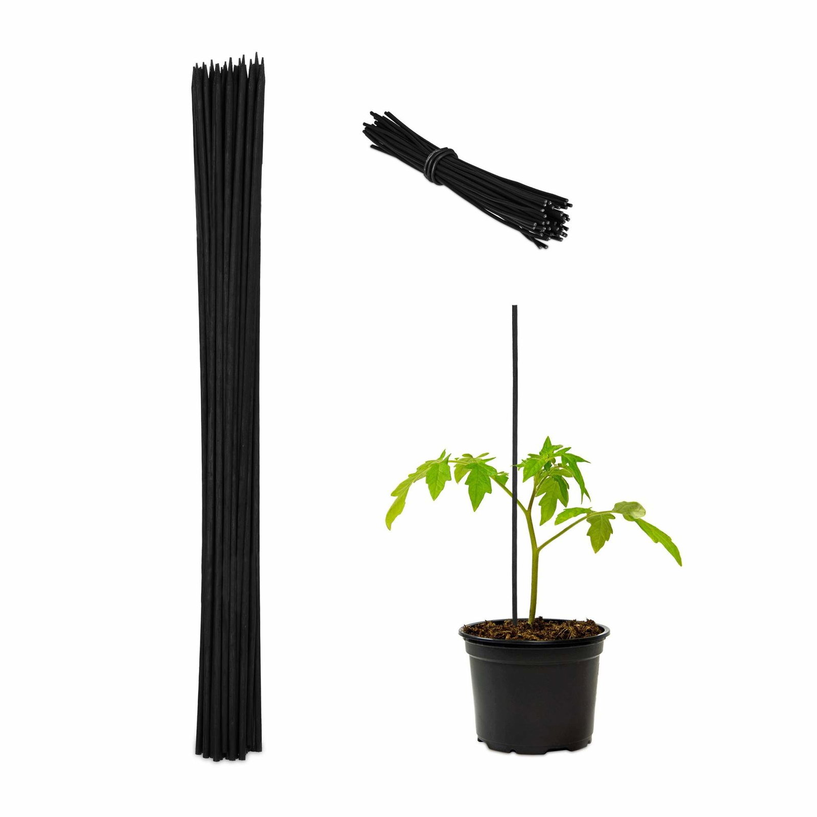 Blomsterpinner 60 cm i sett med 50 stk