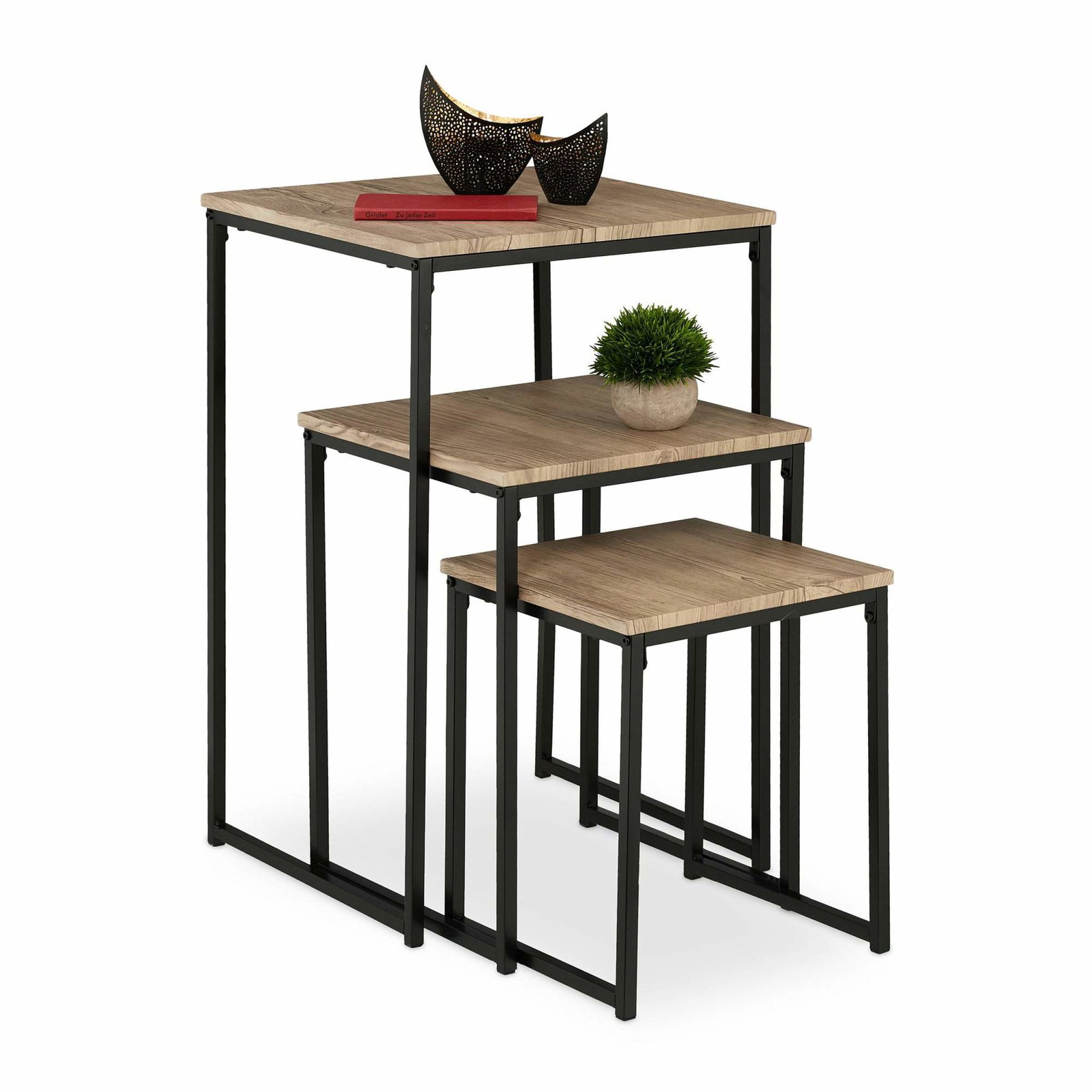 Sidebord sett med 3 stk
