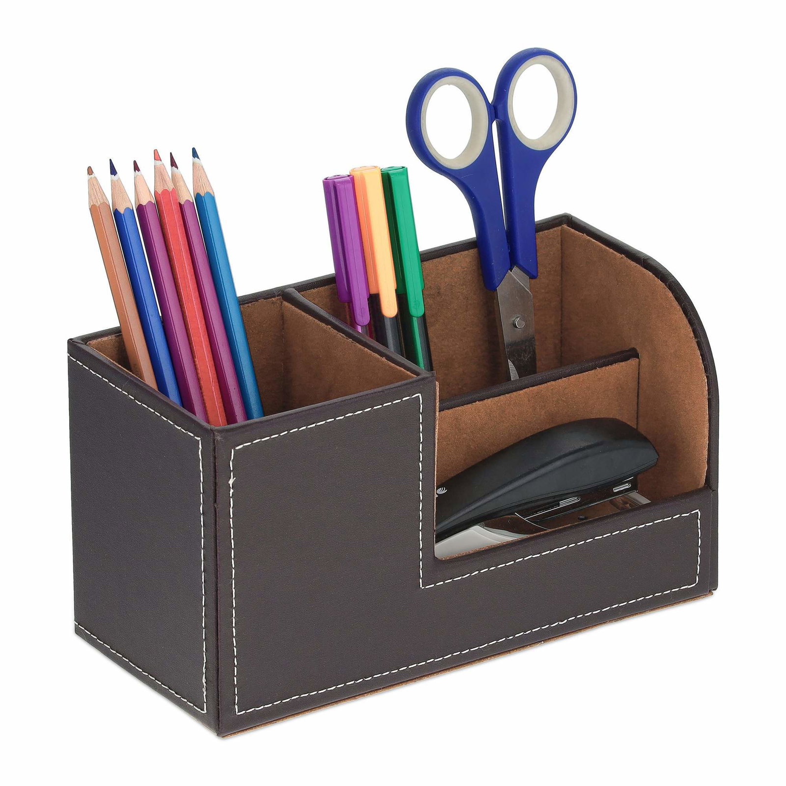 Desk organizer kunstskinn