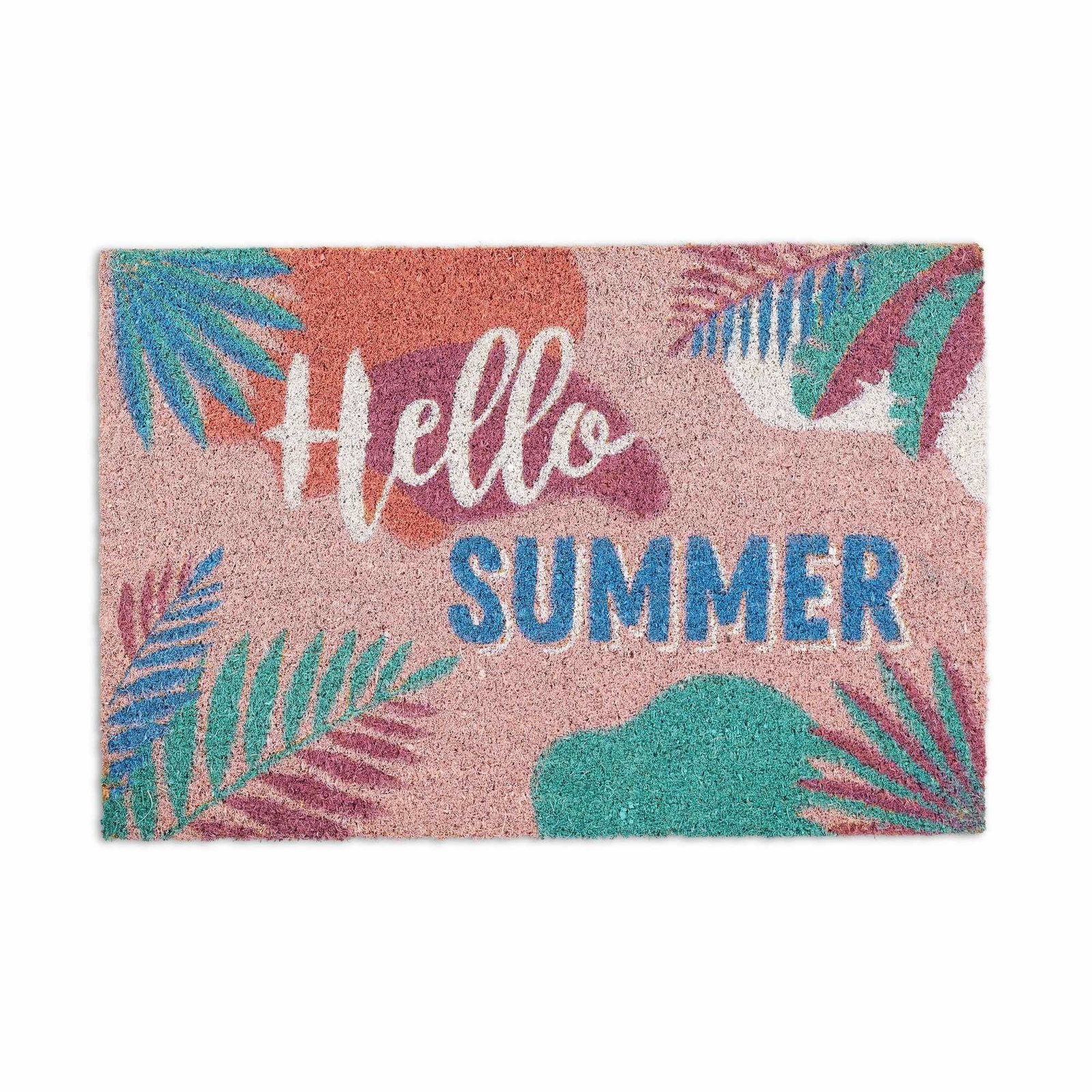 Dørmatte kokosfiber "Hei sommer"