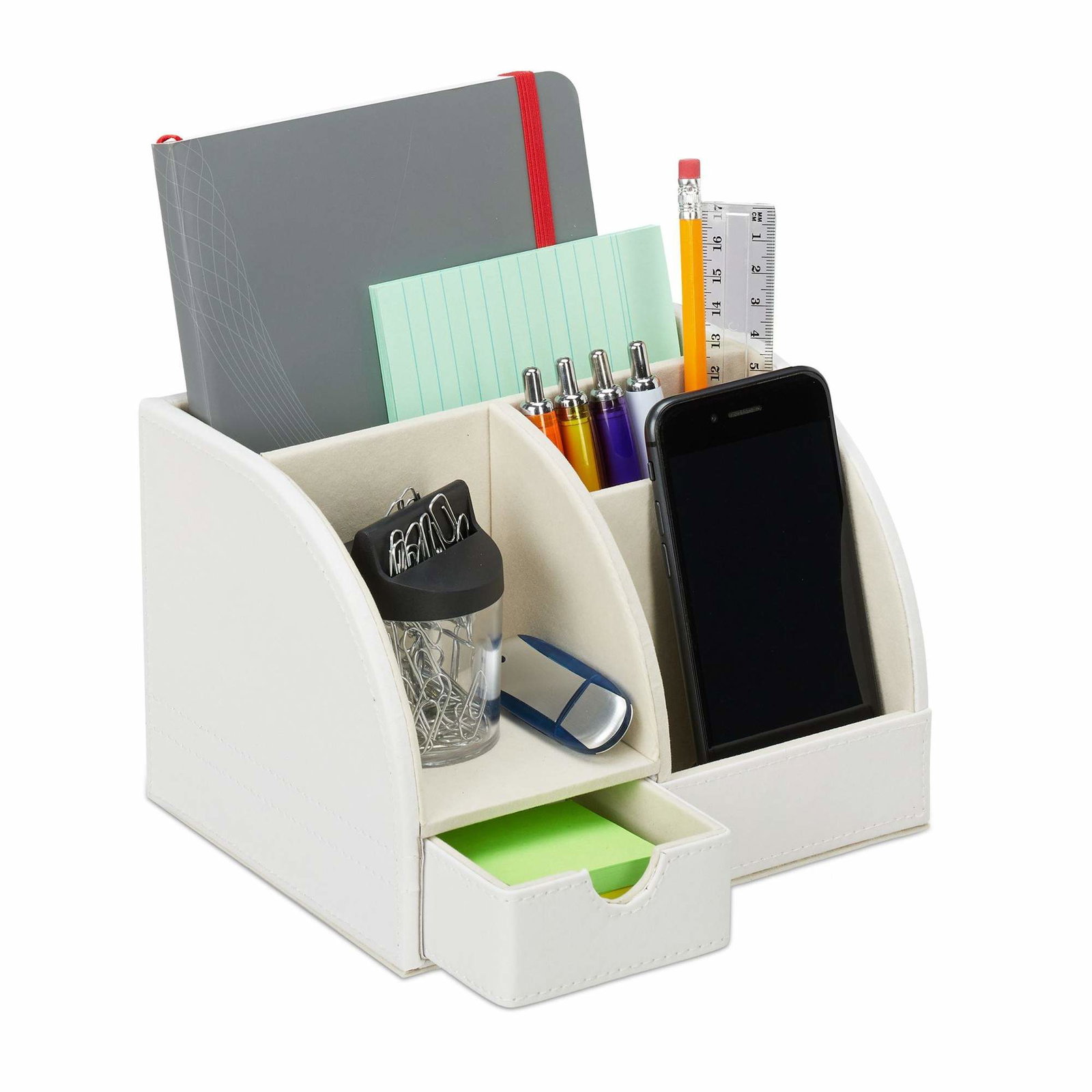 Desk organizer kunstskinn