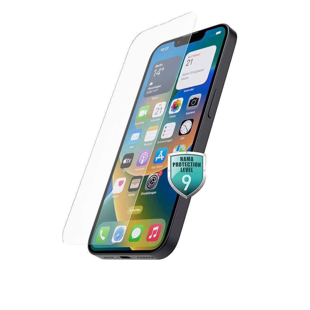 HAMA skjermbeskytter Premium iPhone 15/15 Pro