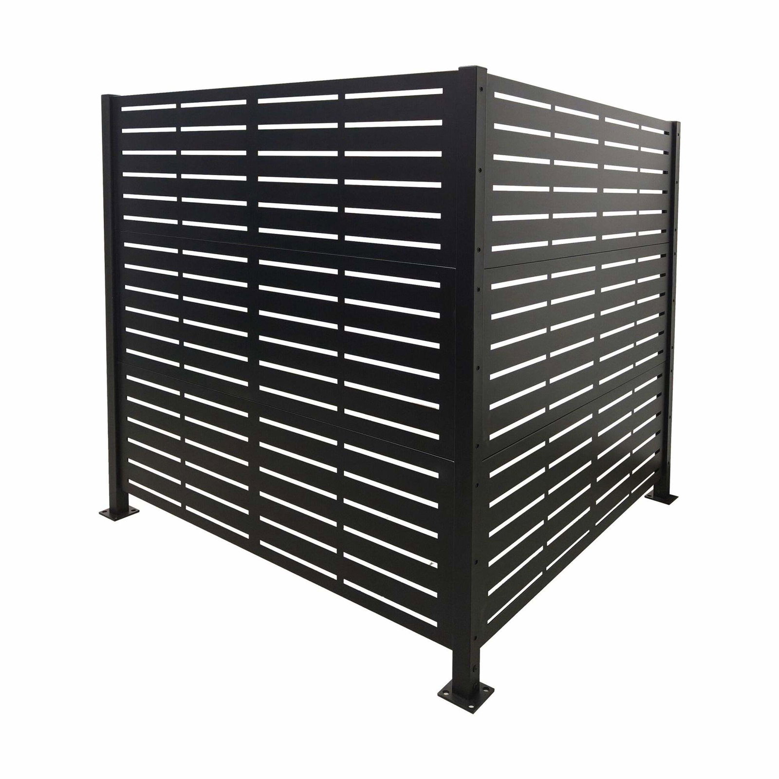 Søppelbøttelokk – 120 cm skjerm
