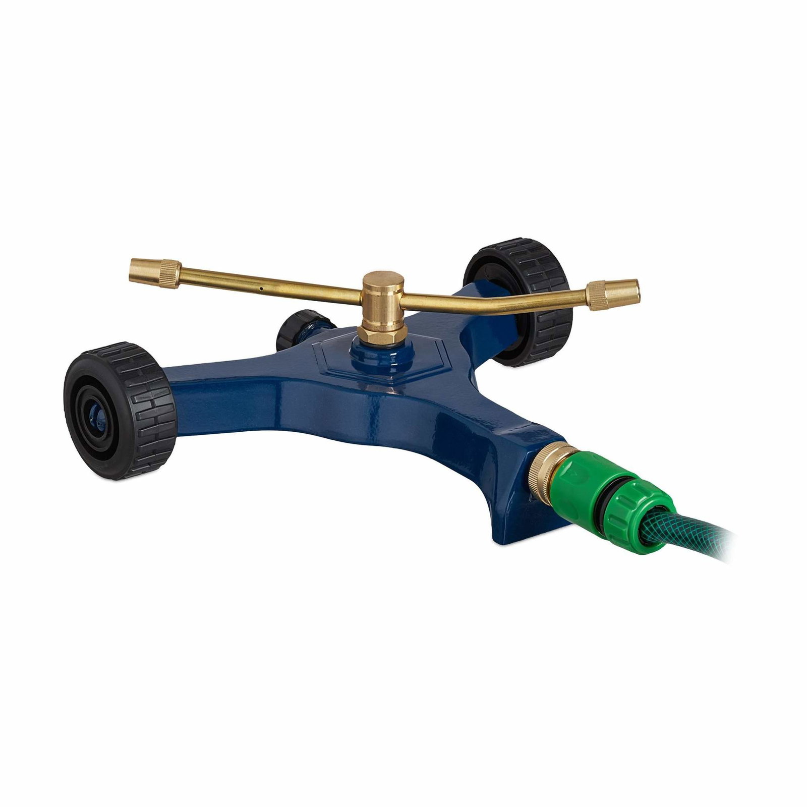Hagesprinkler 2-arm med hjul