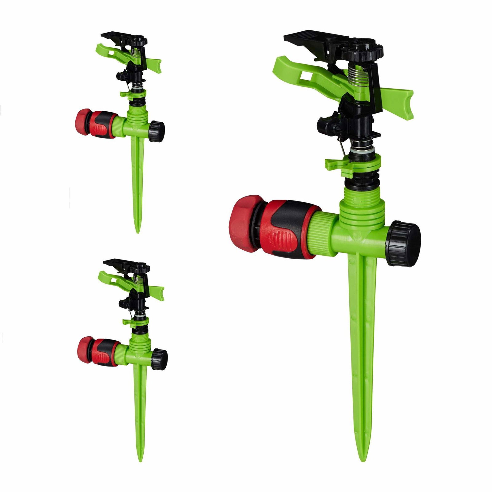 Impulssprinkler hagesett med 3 stk