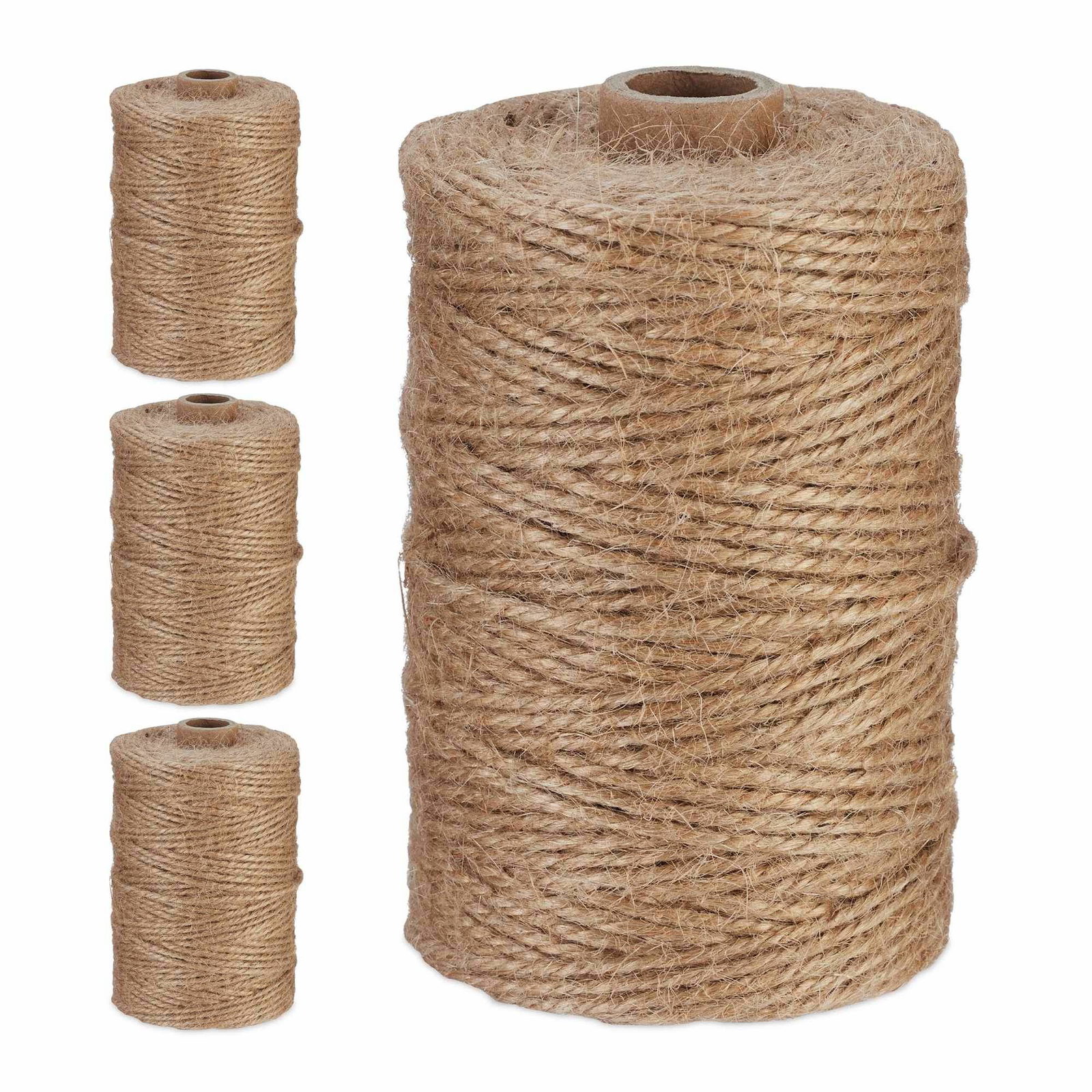 Jutekabel 2 mm x 100 m sett med 4
