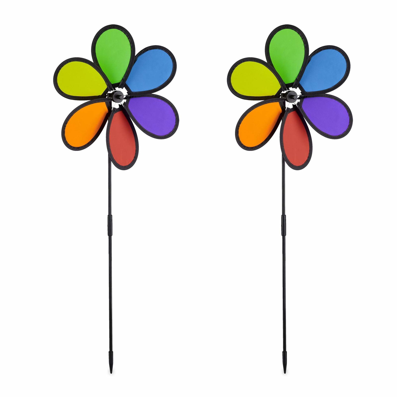 Vindspinner blomstersett med 2 stk
