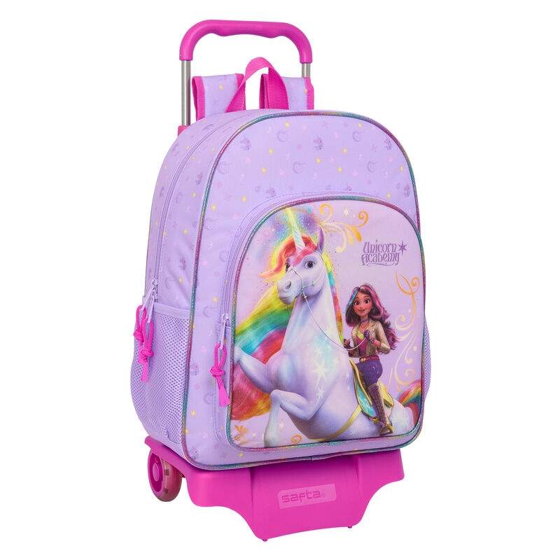 Unicorn Academy trilleryggsekk 42 cm – Ergonomisk, slitesterk