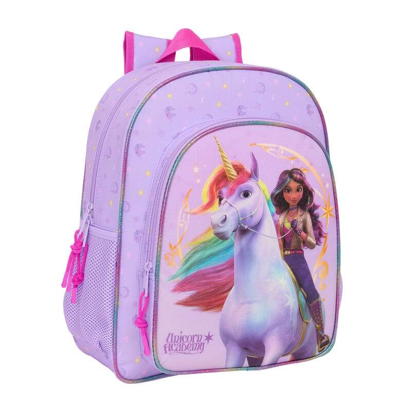 Unicorn Academy sminkeveske 38 cm – Tilpassbar ryggsekktralle