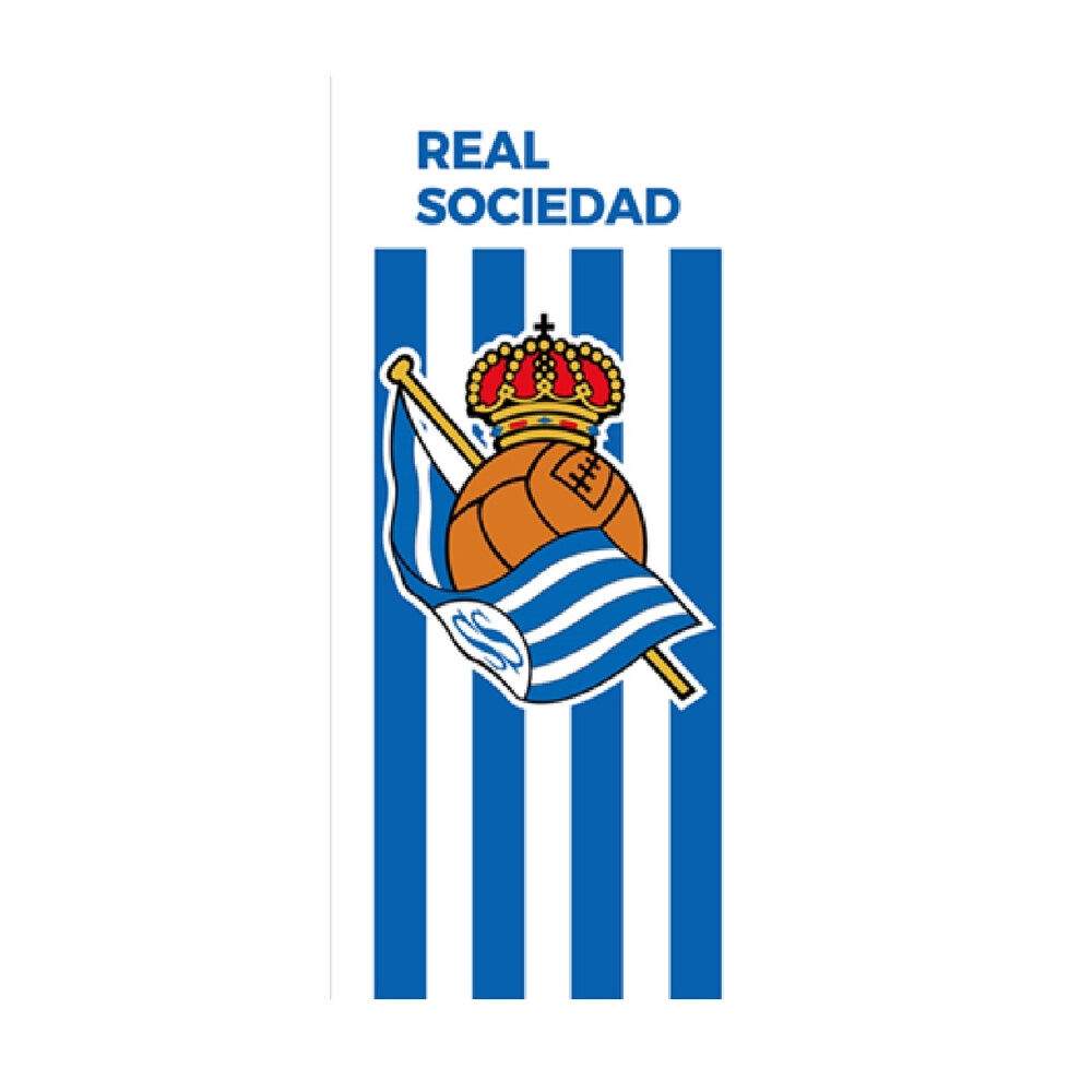 Real Sociedad F.C. bomullsstrandhåndkle