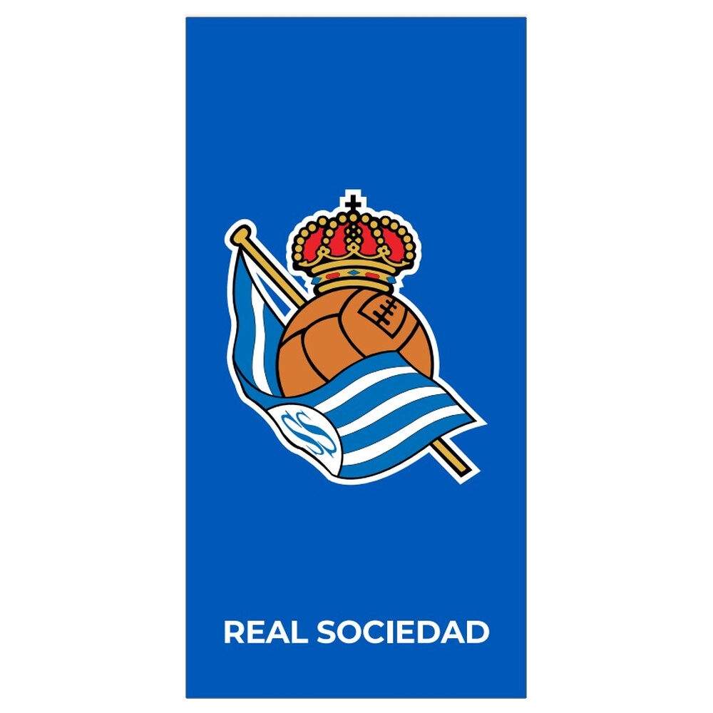 Real Sociedad F.C. mikrofiber strandhåndkle