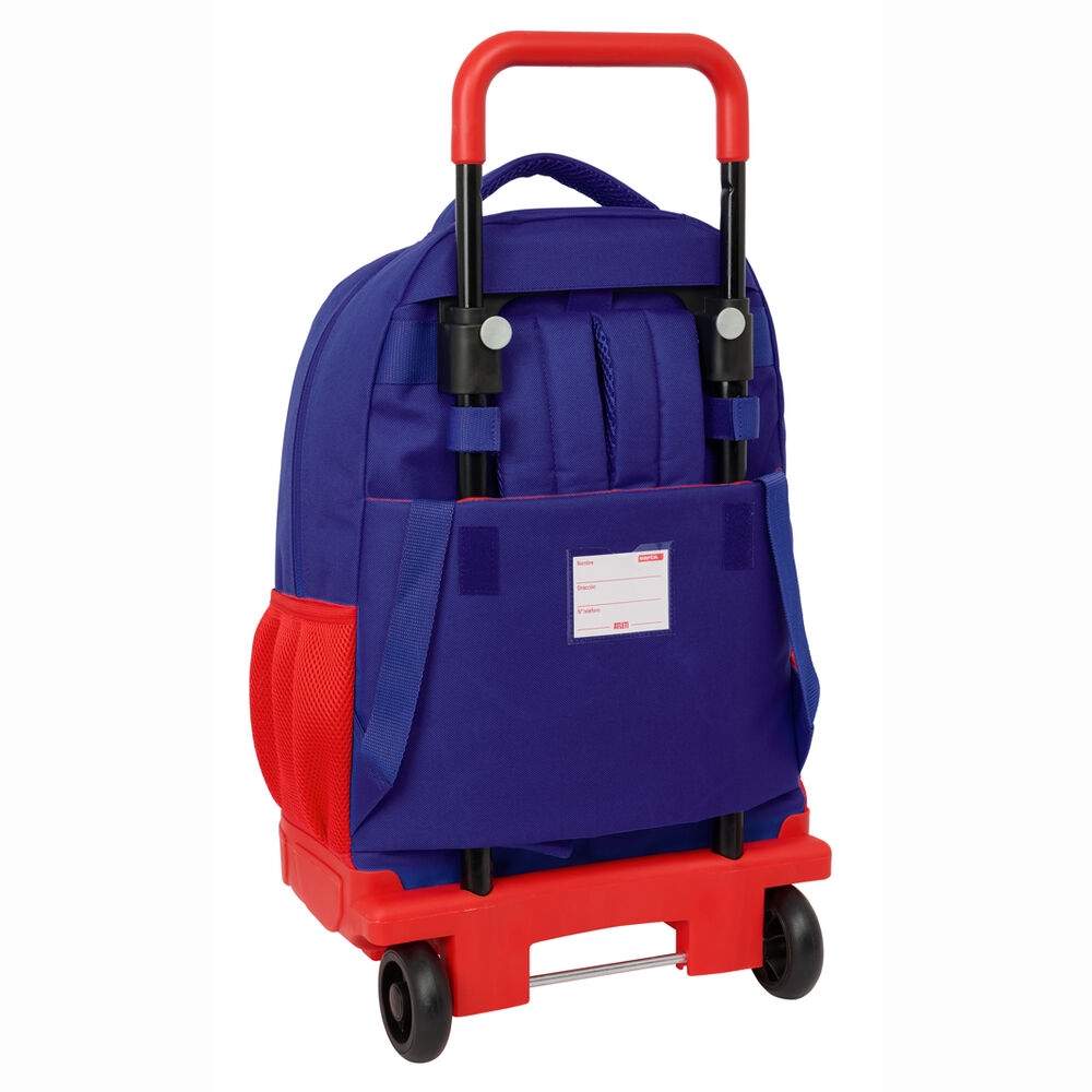Kompakt tralle 45 cm med avtakbar ryggsekk og lommer