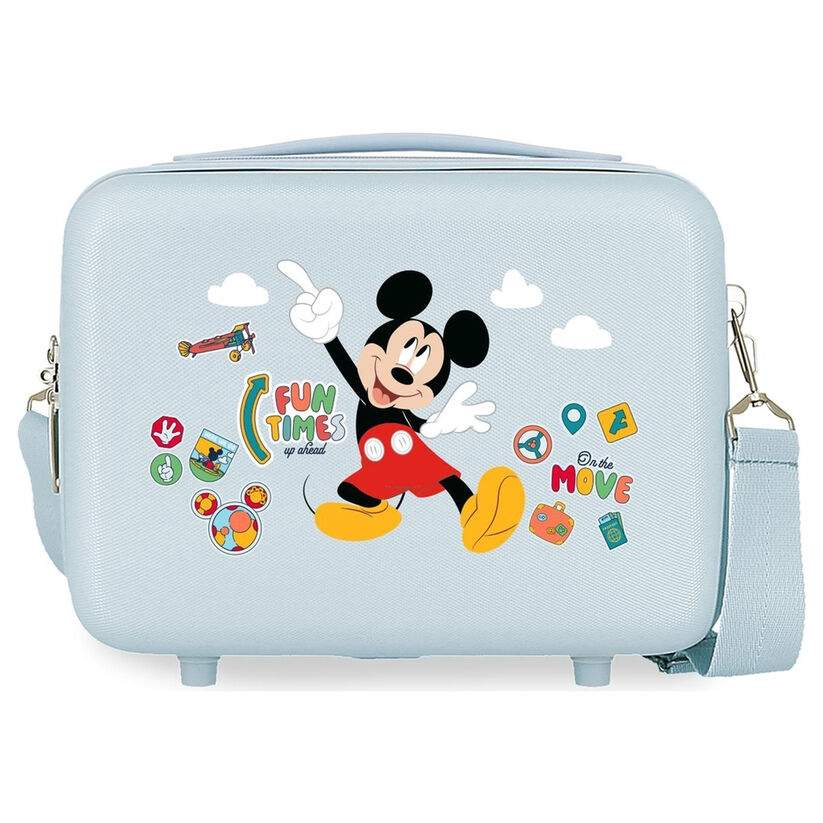 Disney Mickey Fun Times ABS tilpasningsdyktig skjønnhetsetui 29 cm