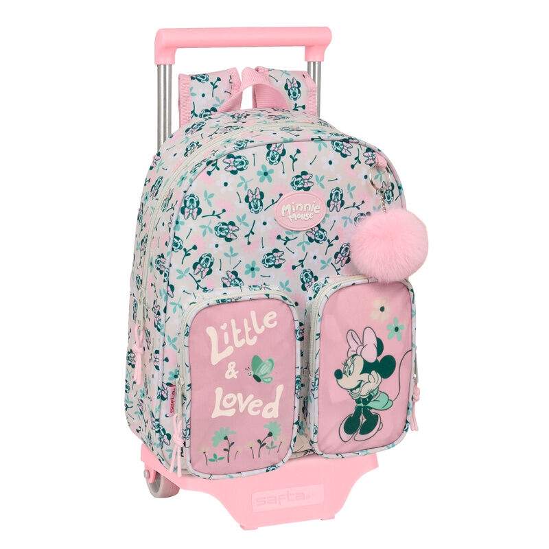 Minnie Mus-tralleryggsekk – 34 cm, ergonomiske stropper