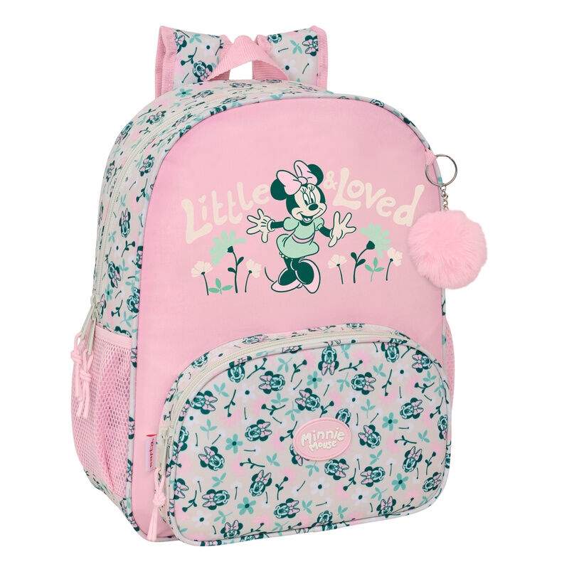 Minnie Mus-ryggsekk – 38 cm, kompatibel med handlekurv, ergonomisk