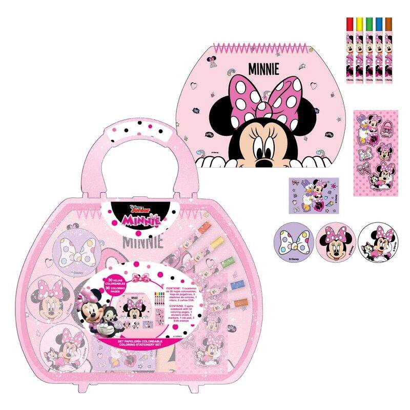 Disney Minnie fargeleggingsskrivesaker