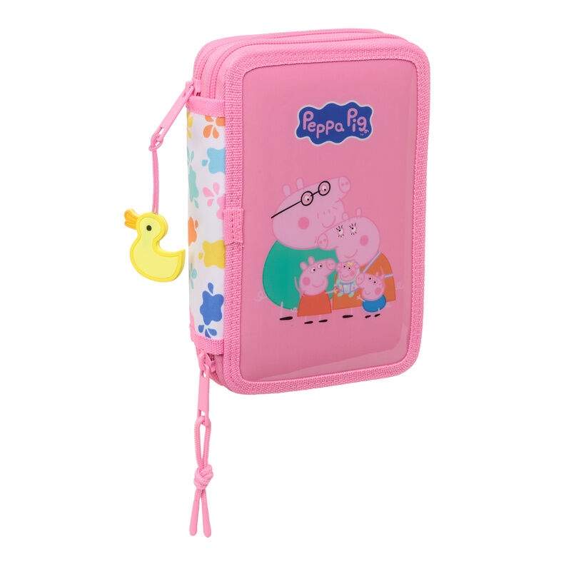Peppa Gris Dobbelt Penalsett – 29 Deler