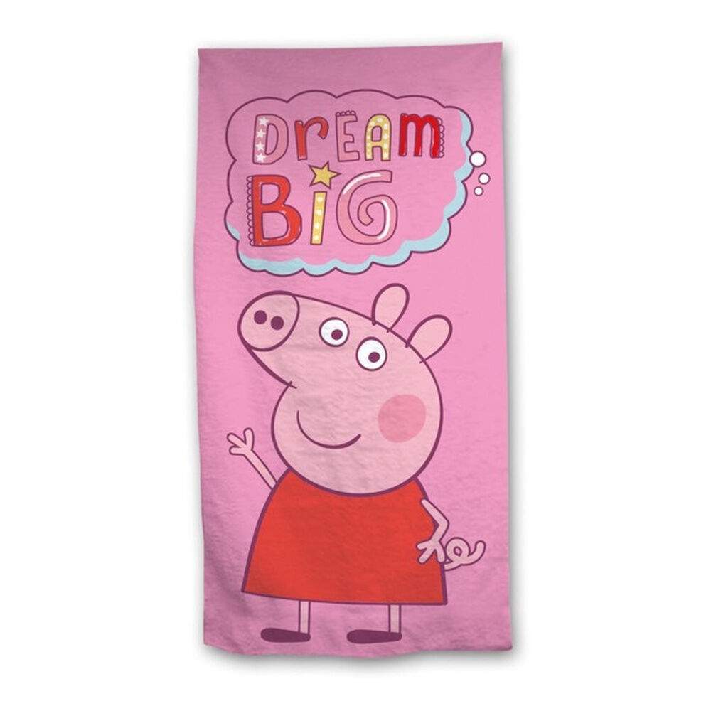 Peppa Gris mikrofiber strandhåndkle