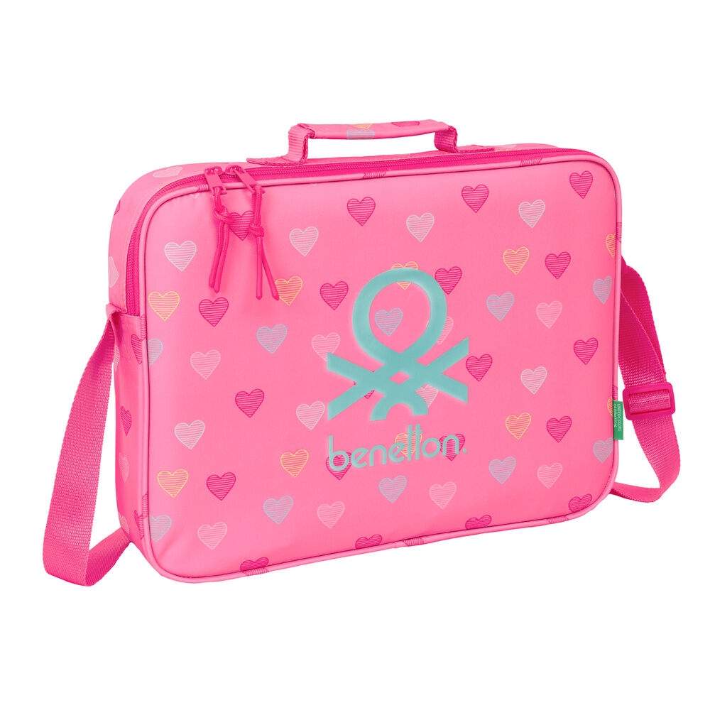 Benetton Heart skoleveske