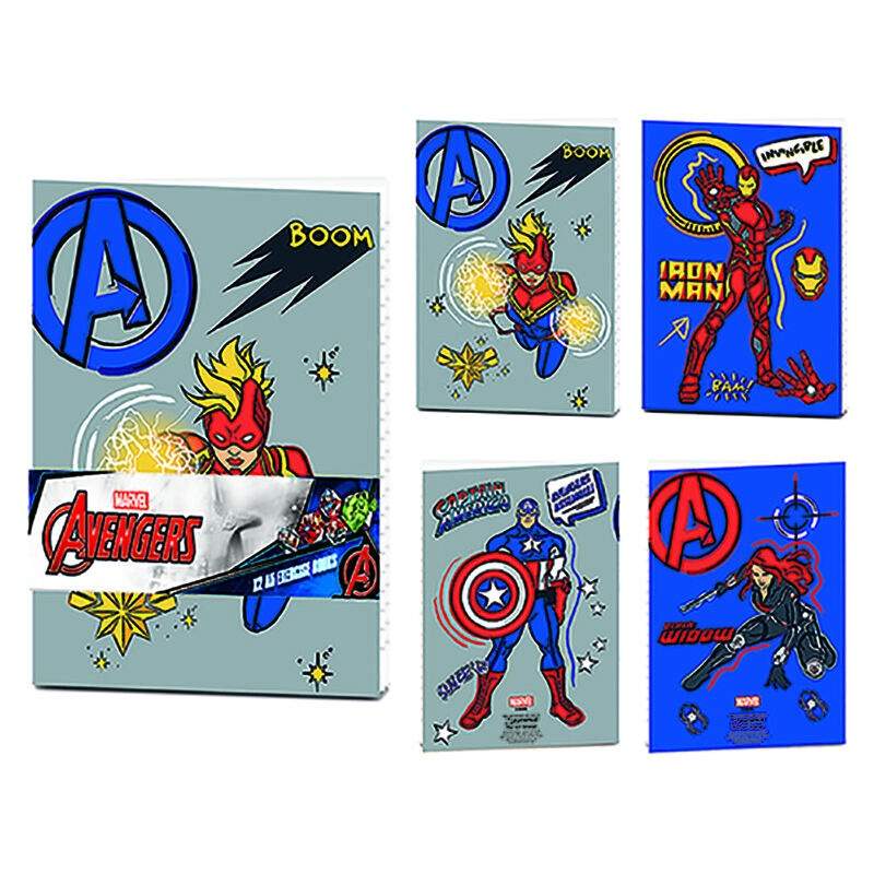 Marvel Avengers A5 2 arbeidsbøker