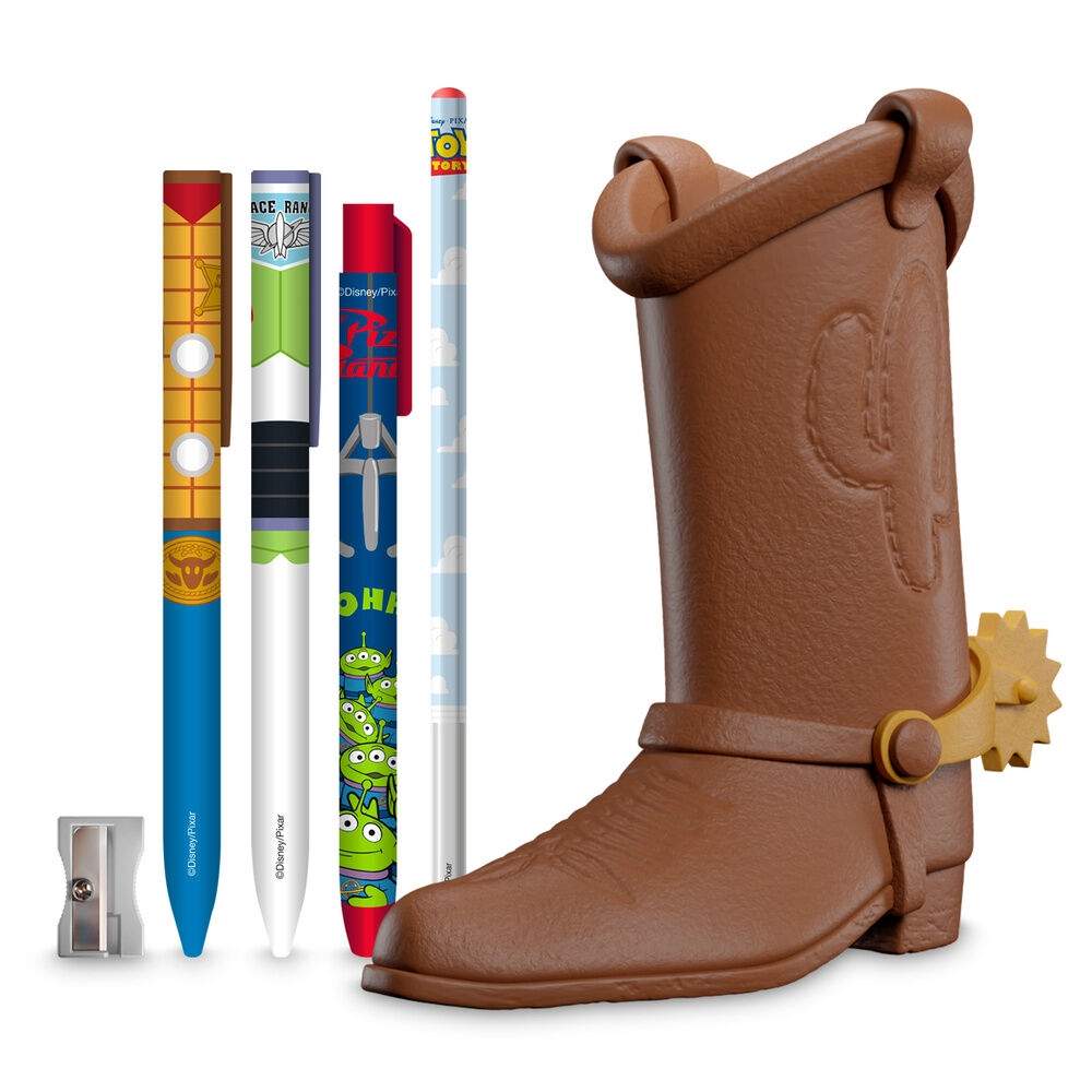 Toy Story Woody Støvel Blyantholder og Skrivesett