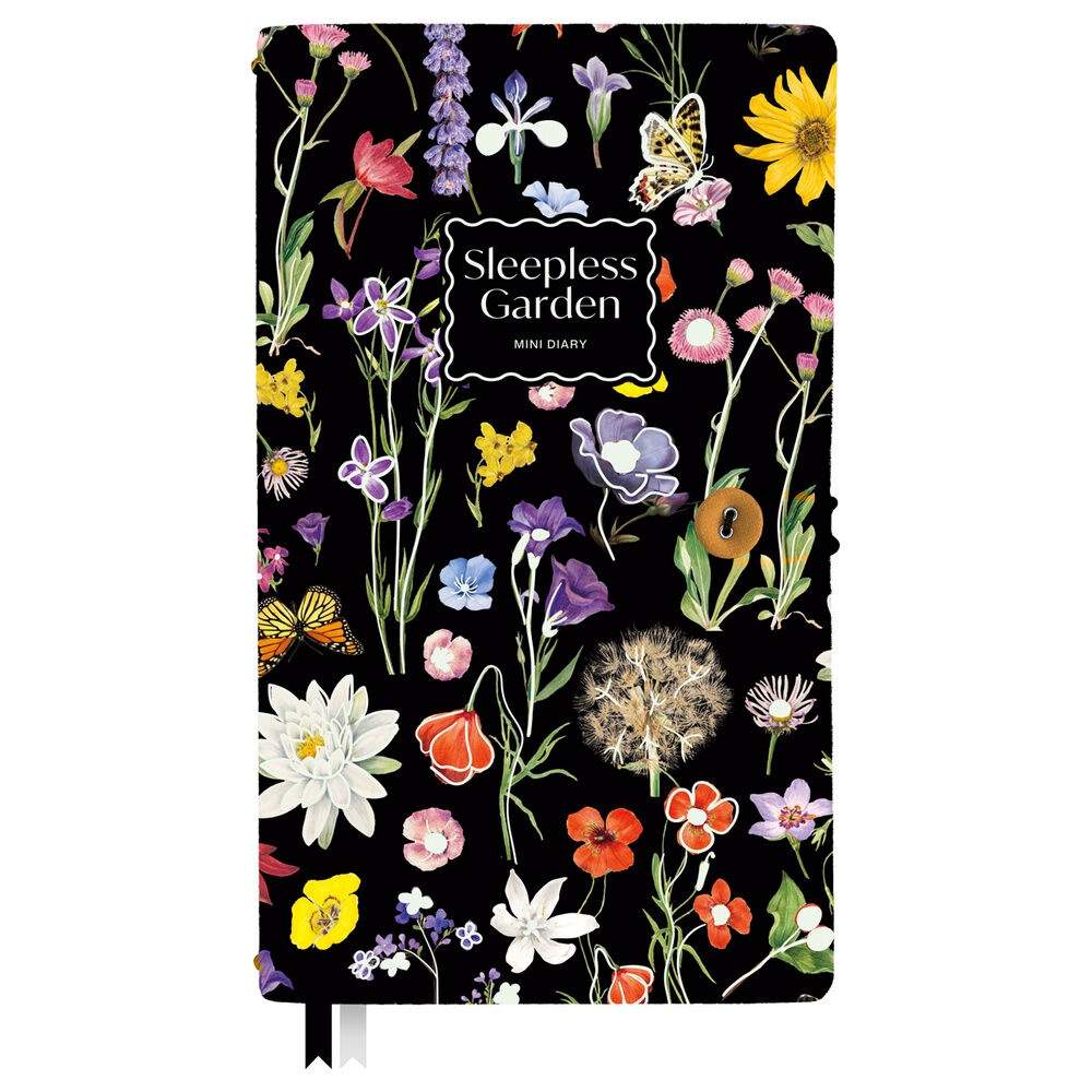 Reisenotatbok – 12,5 x 21 cm, utskiftbare sider, lomme