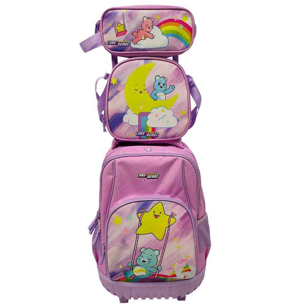 Care Bears vognsett + penal + matveske