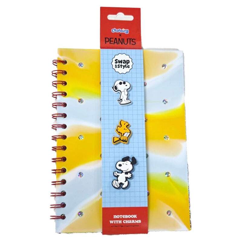 Peanøtter Snoopy & Woodstock A5 Linjert Notisbok