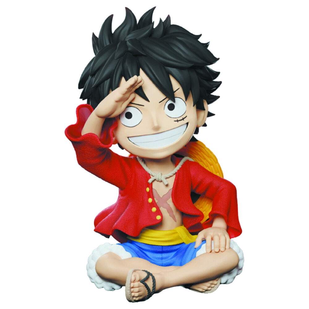One Piece Luffy sparegris – 15 cm PVC-myntholder