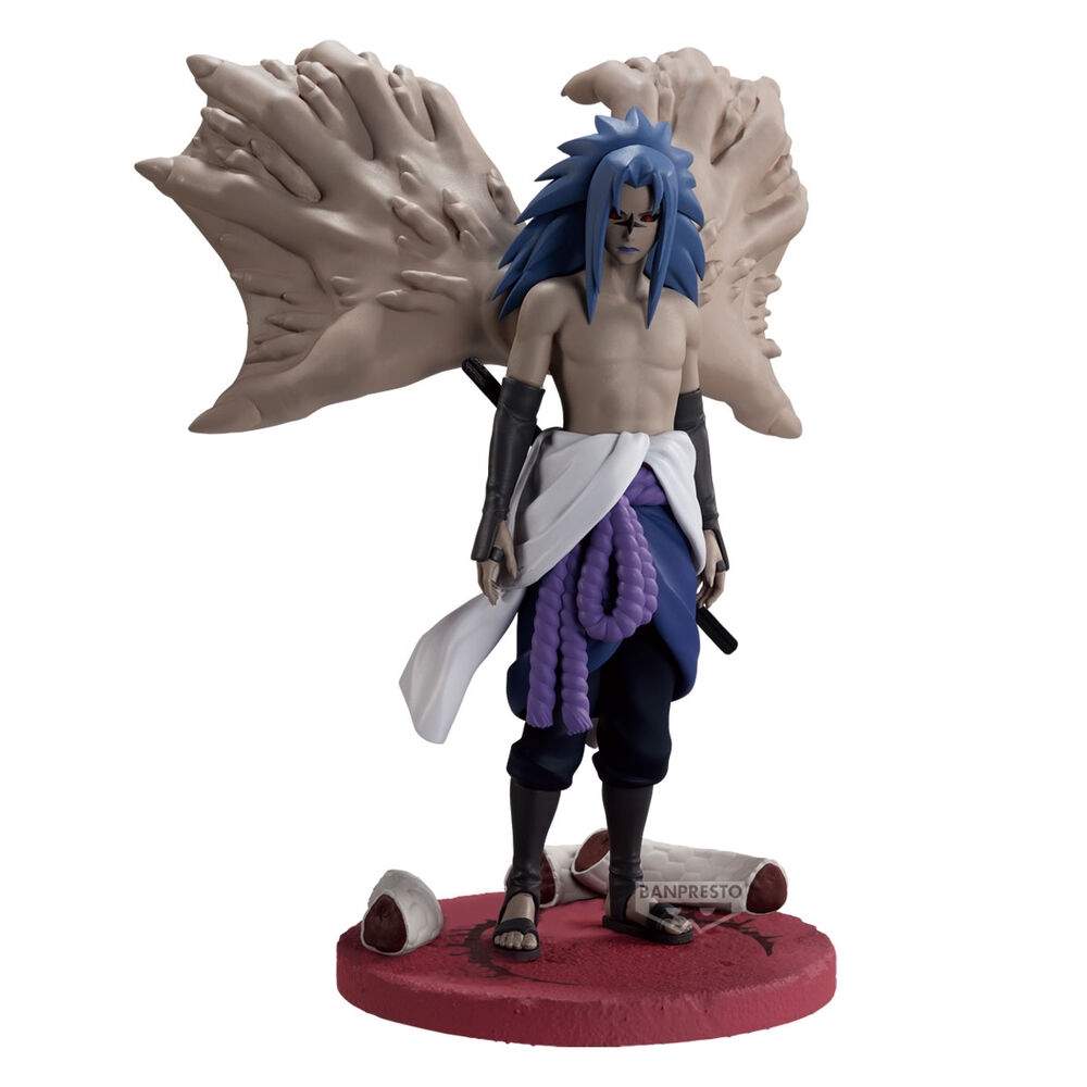 Naruto Shippuden Minneverdige Saga Sasuke Uchiha figur, 17 cm