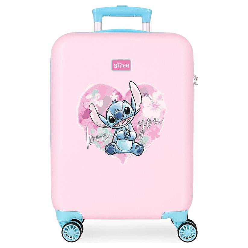 Disney Stitch Heart ABS-trillekoffert 55 cm