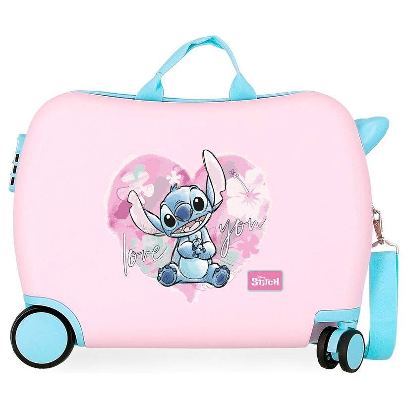 Disney Stitch Heart ABS-trillekoffert 50 cm