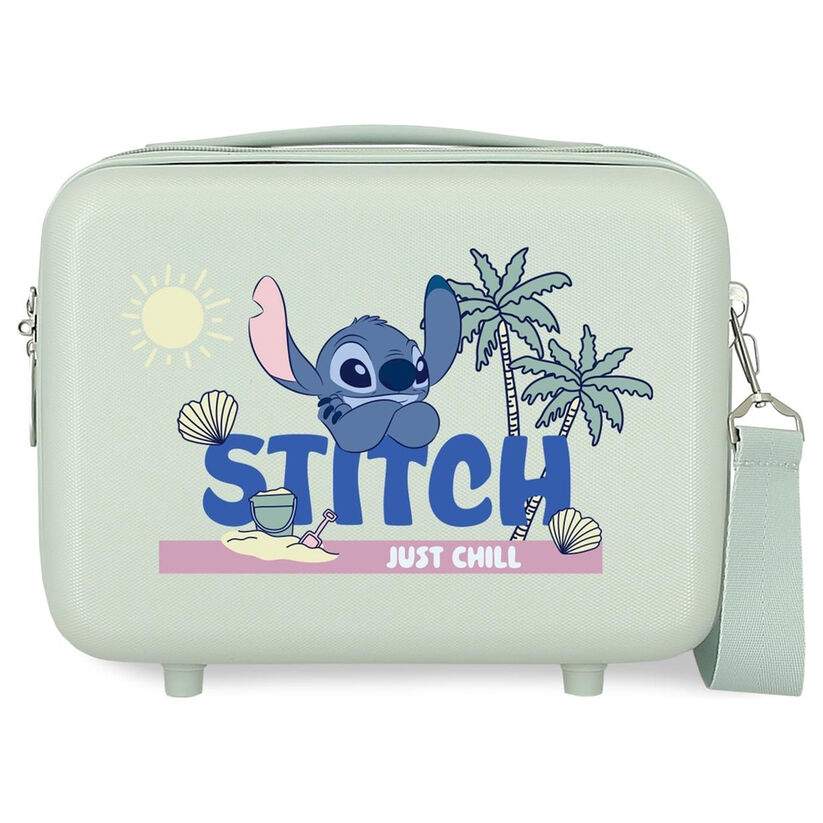 Disney Stitch Just Chill ABS tilpasningsdyktig skjønnhetsetui 29 cm
