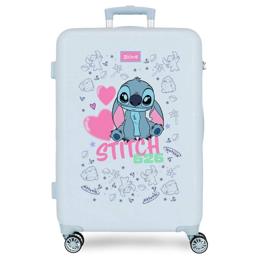 Disney Stitch Hearts ABS-trillekoffert 65 cm