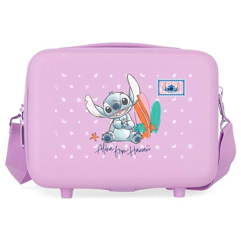 Disney Stitch From Hawaii ABS tilpasningsdyktig skjønnhetsetui 29 cm