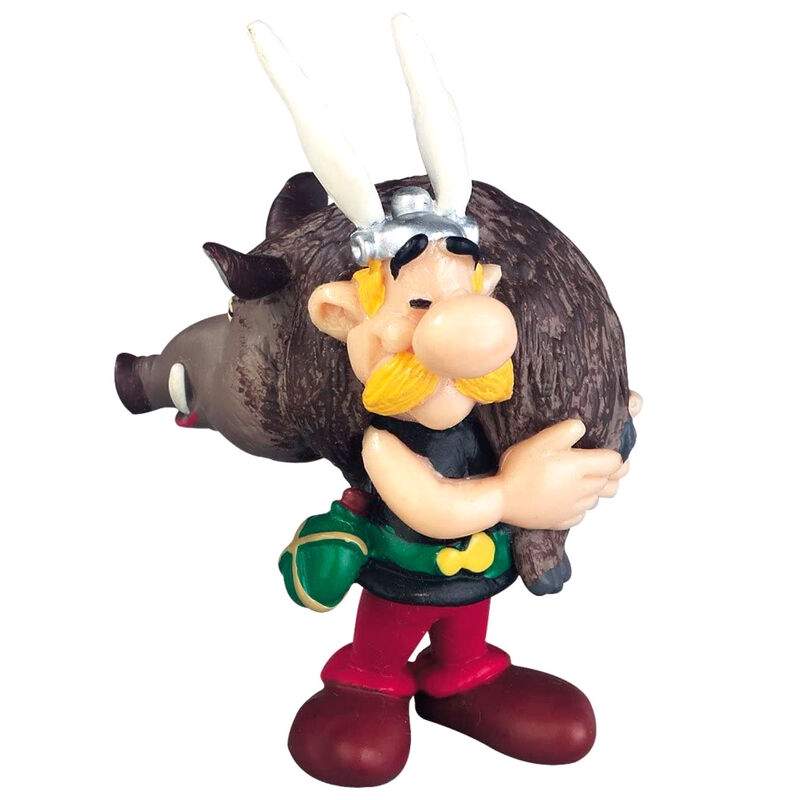 Asterix den galliske Asterix med villsvinfigur 6 cm