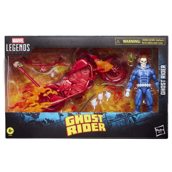 Ghost Rider actionfigur med motorsykkel – 15 cm