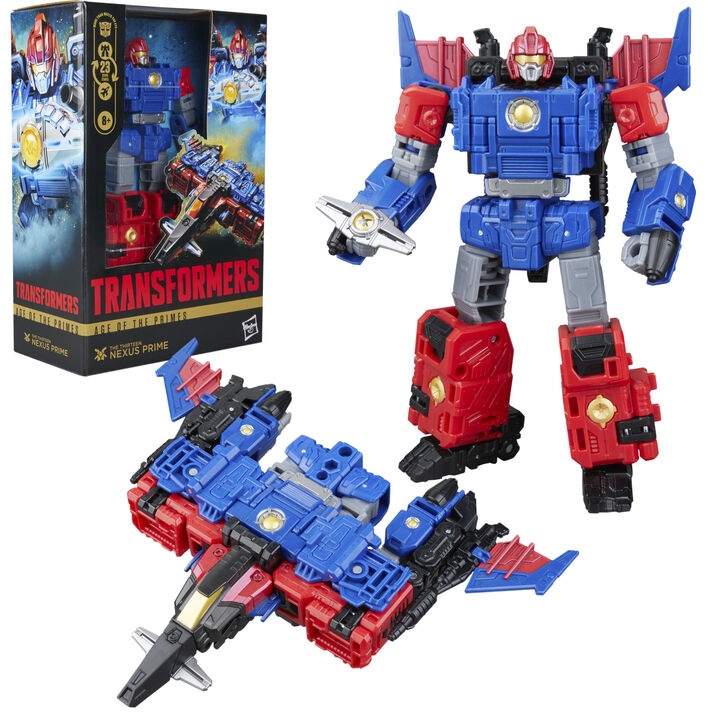Nexus Prime actionfigur – 15,5 cm, robot til jettank