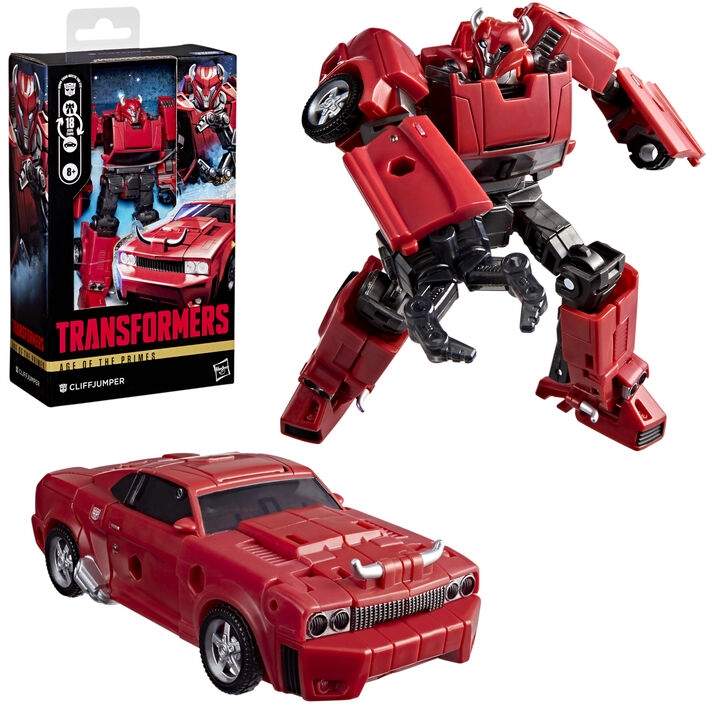 Cliffjumper actionfigur – 12,5 cm, 18-trinns transformasjon