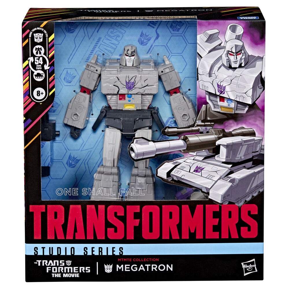 Transformers Megatron-figur – 21,5 cm, kan konverteres på 54 trinn