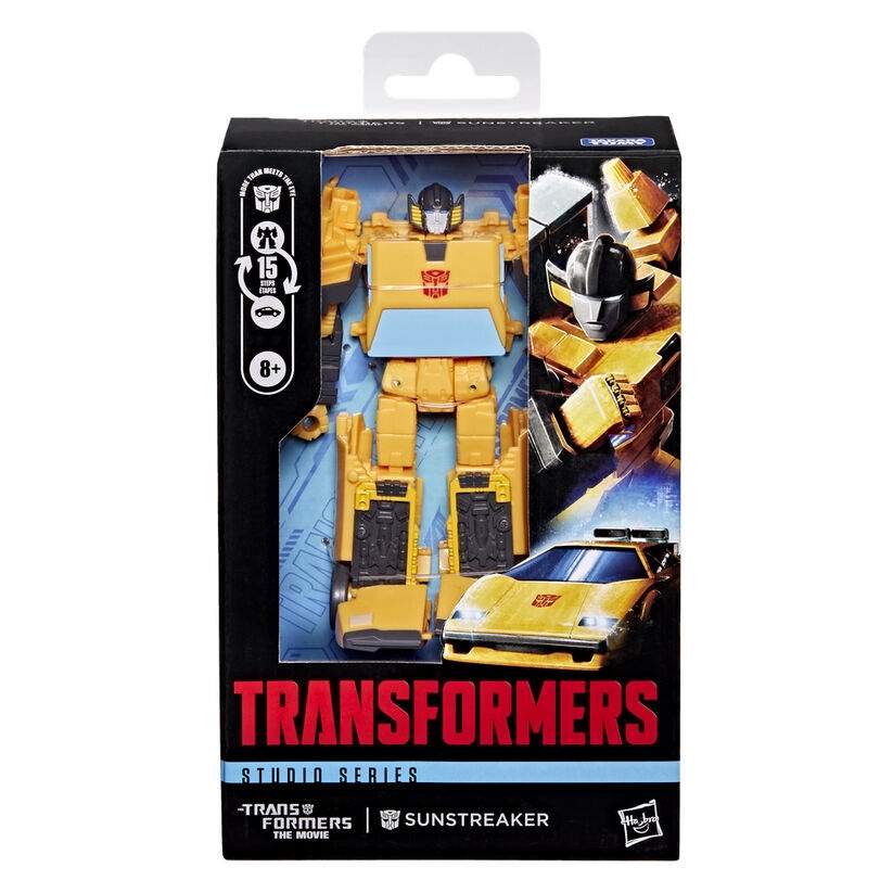 Transformers Sunstreaker Retro Samlefigur 11cm