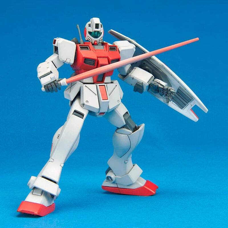 Mobile Suit Gundam 0080 War in the Pocket RGM-79GS GM Command Space Type Modellsettfigur 13cm