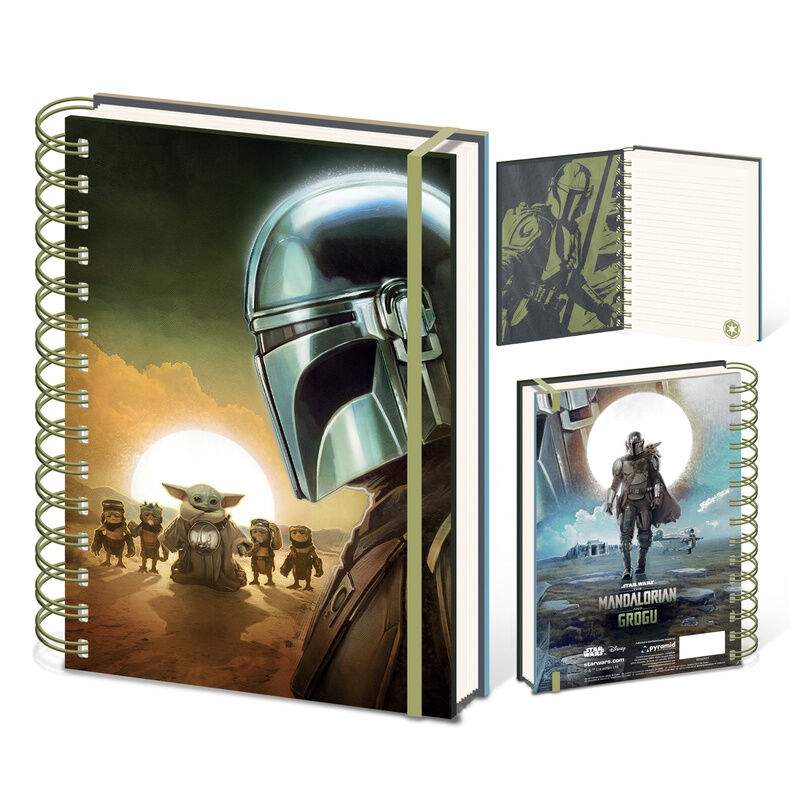 Star Wars The Mandalorian A5 notatbok