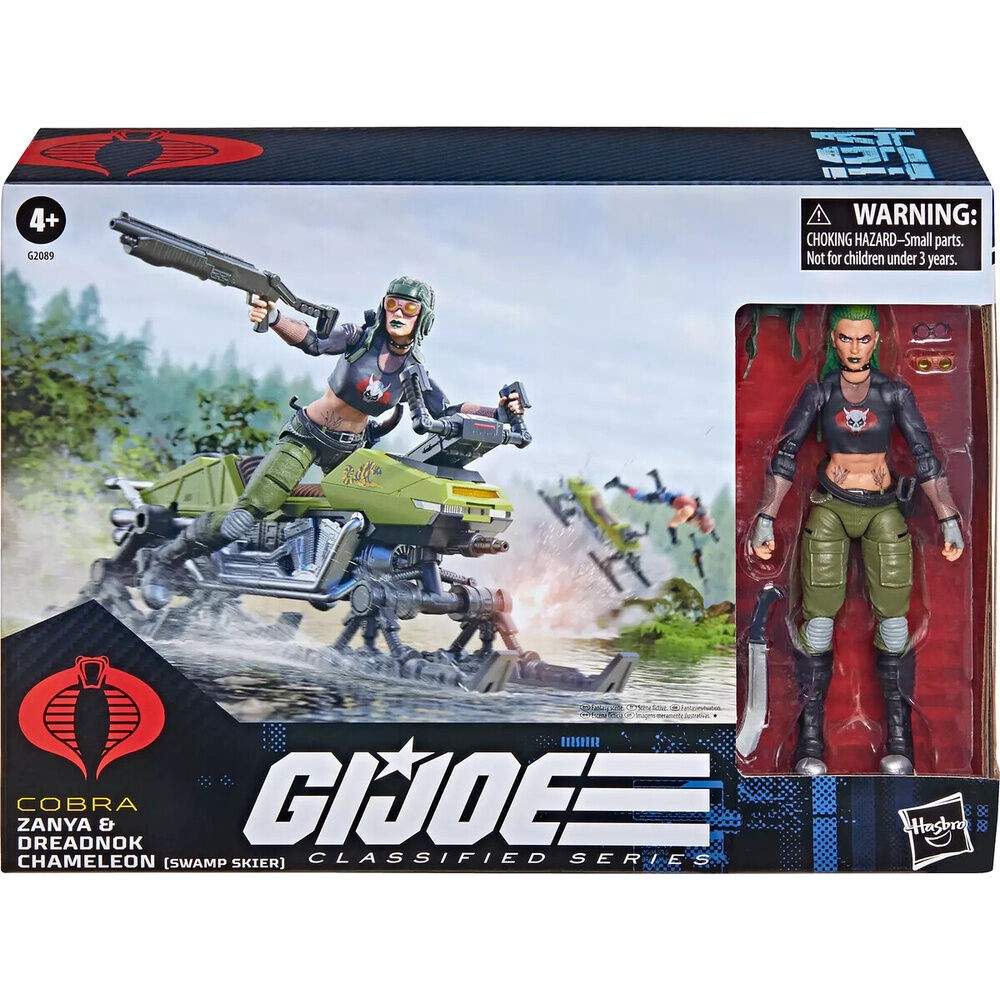 G.I. Joe Cobra Zanya Figur 15cm – Artikulert Leketøy