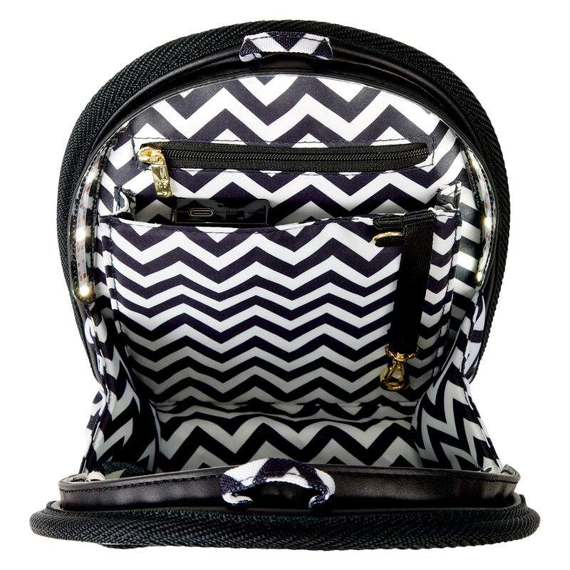 Loungefly Backpack Zig Zag-organisator lyser opp