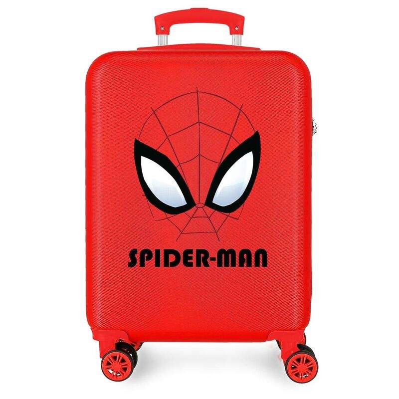 Spiderman ABS-trallekoffert 55 cm – Sikre og glatte hjul