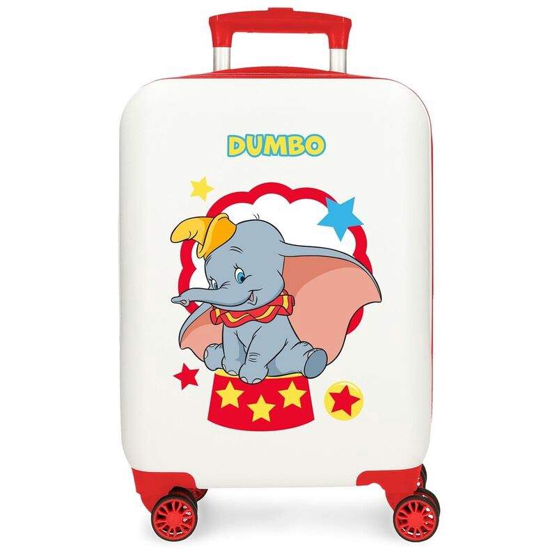 Dumbo Circus ABS-trallekoffert – 50 cm, sikker lås