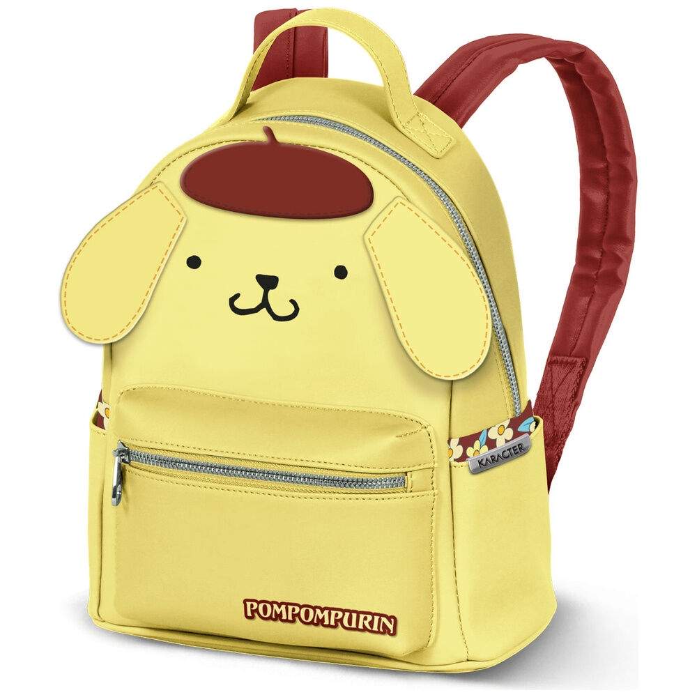Hello Kitty Pompompurin-ryggsekk – 29 cm, flere lommer
