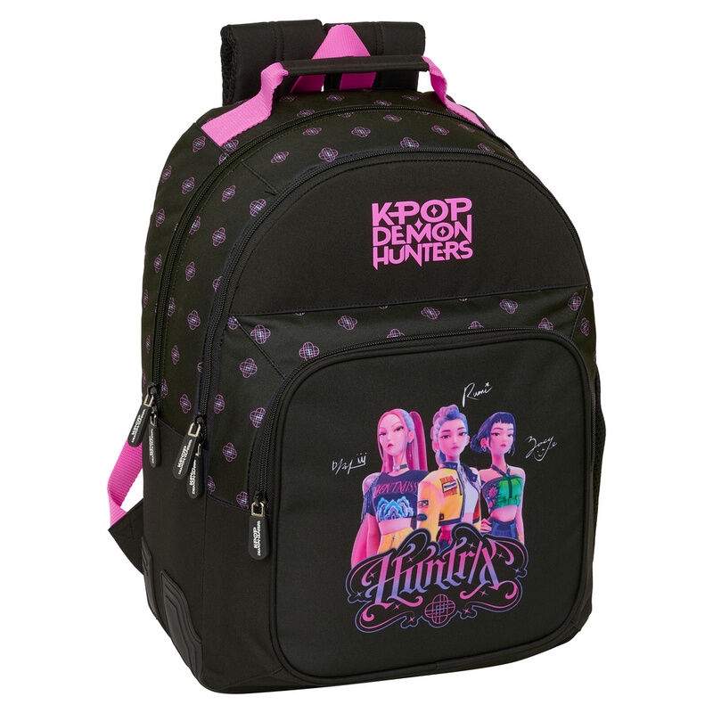 Kpop Demon Hunters dobbel ryggsekk – slitesterk og ergonomisk